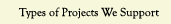 Types of Projects We Support